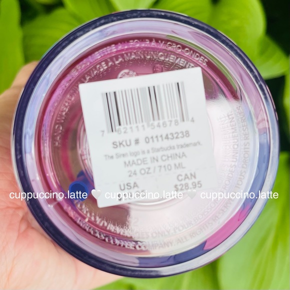 💐LAST ONE💕Starbucks 2023 Tropic Floral See through Venti Cold Cup Tumbler - Picture 8 of 14